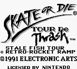 Skate or Die 2 Tour de Thrash screenshot 2 for GameBoy